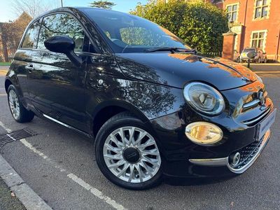 Black Used 2019 Fiat 500 Lounge Hatchback | £7,000 (Fair price)