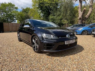 Begagnad VW Golf VII R 2015 Svart Halvkombi