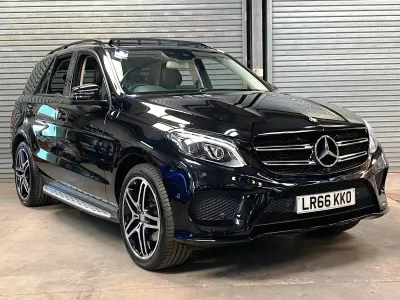 Used Mercedes GLE350 AMG Line Premium 255 HP (187 kW) 2016 Black SUV