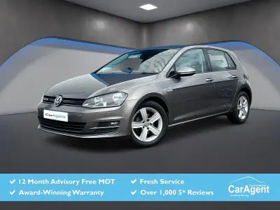 Used VW Golf VII Match 115 HP (84 kW) 2016 Grey Hatchback