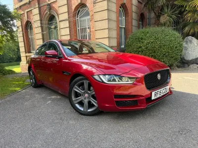 Used Jaguar XE Portfolio 2015 Red Sedan
