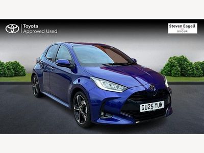 Used Toyota Yaris Hybrid 2025 Blue Hatchback