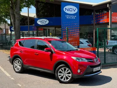 Used Toyota RAV4 150 HP (110 kW) 2014 Red SUV