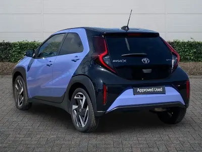 Used Toyota Aygo X Design 116 HP (85 kW) 2026 Blue SUV