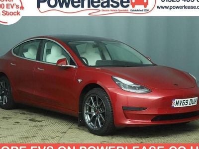 Red Used 2019 Tesla Model 3 Standard Range Plus Sedan | £11,444 (A bit pricey)