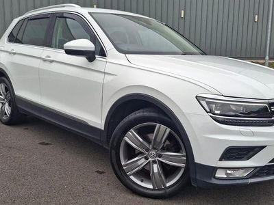 White Used 2017 VW Tiguan SEL SUV | £14,990 (Fair price)