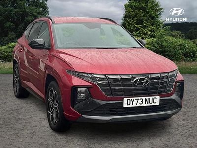 Red Used 2023 Hyundai Tucson N Line SUV | £23,595 (Fair price)