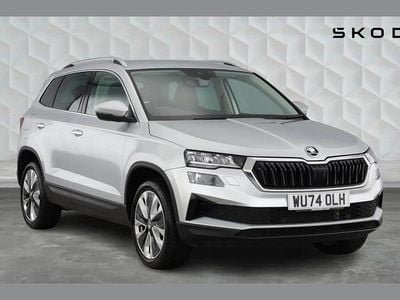 Used Skoda Karoq SE L 150 HP (110 kW) 2024 Brilliant silver metallic SUV