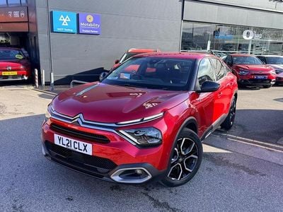 Used Citroën e-C4 Shine 98 kW (134 HP) 2021 Red Hatchback
