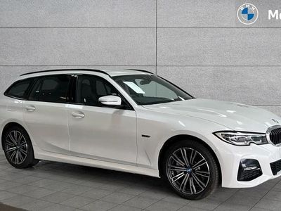 Used BMW 330e M Sport 288 HP (211 kW) 2022 White Estate