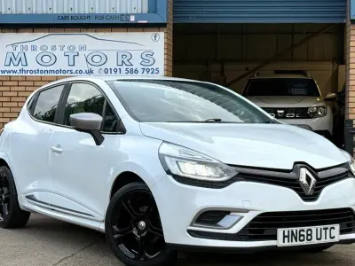 Used Renault Clio GT-Line 110 HP (80 kW) 2018 White Hatchback
