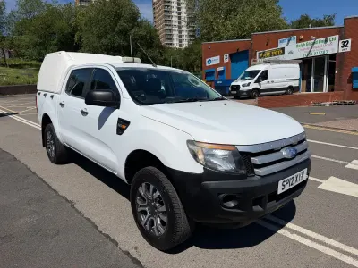 Usado Ford Ranger XL 150 CV (110 kW) 2012 Blanco Pickup/Camioneta