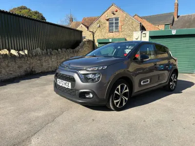 Begagnad Citroën C3 PureTech 2022 Grå Halvkombi