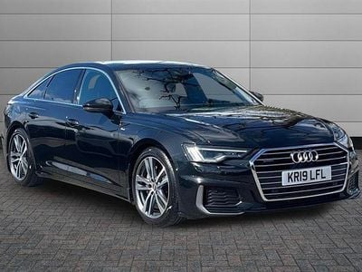 Used Audi A6 S-Line 286 HP (210 kW) 2019 Vesuvius grey Sedan