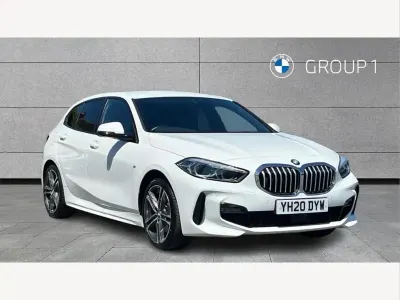 Used BMW 118 M Sport 138 HP (101 kW) 2020 White Hatchback