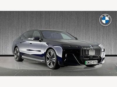Blue Used 2023 BMW i7 M Sport Sedan | £64,999 (Fair price)