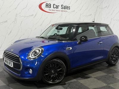 Usado Mini Cooper Hatch 2018 Azul Utilitario