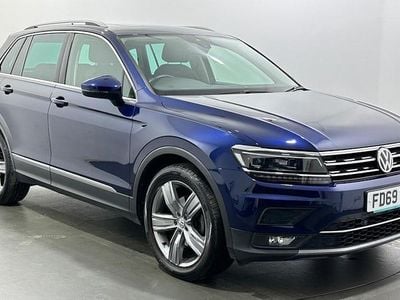 Blue Used 2019 VW Tiguan SEL SUV | £16,834 (Good price)