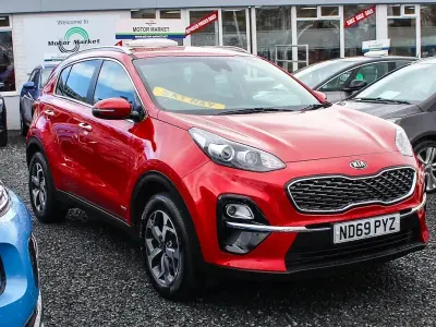 Used Kia Sportage 177 HP (130 kW) 2020 Red SUV