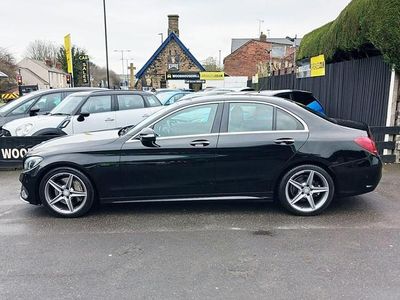 Used Mercedes C300 AMG Line Premium 2015 Black Sedan