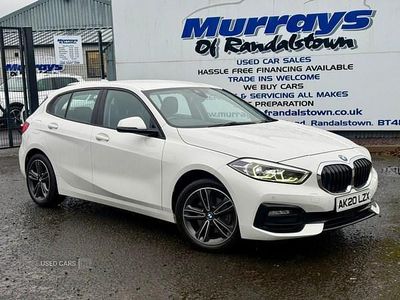 Used BMW 118 Sport Line 2020 White Hatchback