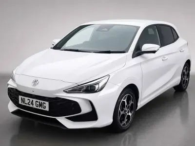Used MG MG3 Trophy 194 HP (142 kW) 2024 White Hatchback