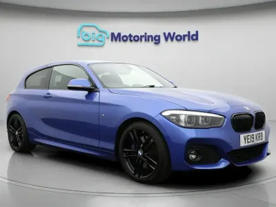 Used BMW 120 M Sport 184 HP (135 kW) 2019 Blue Hatchback