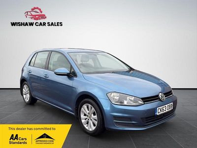 Used VW Golf VII SE 2013 Blue Hatchback