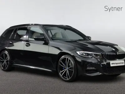 Used BMW 320 M Sport 181 HP (133 kW) 2020 Black Estate