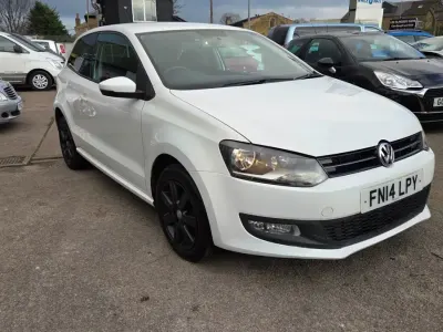 Begagnad VW Polo Edition 60 HK (44 kW) 2014 Vit Halvkombi