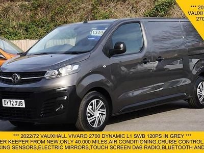Used Vauxhall Vivaro S 120 HP (88 kW) 2022 Grey MPV