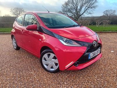 Red Used 2016 Toyota Aygo X-play Hatchback | £5,295 (Fair price)