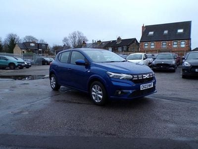 Blue Used 2023 Dacia Sandero Expression Hatchback | £10,995 (Good price)