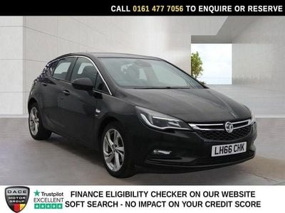 Used Vauxhall Astra SRi 150 HP (110 kW) 2017 Black Hatchback