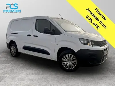 Begagnad Peugeot Partner 2020 Vit Minibuss