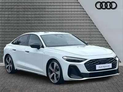 Used Audi A5 Advanced 200 HP (147 kW) 2025 White Sedan