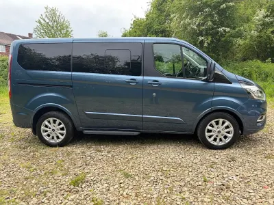 Used Ford Tourneo Titanium 130 HP (95 kW) 2020 Blue MPV