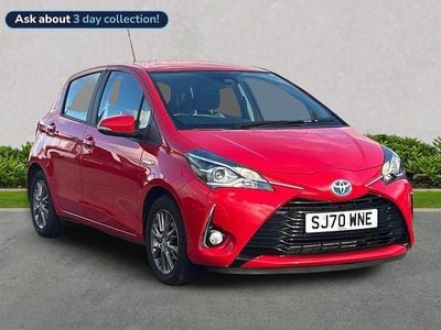 Red Used 2020 Toyota Yaris Hybrid Hatchback | £12,958 (Super price)