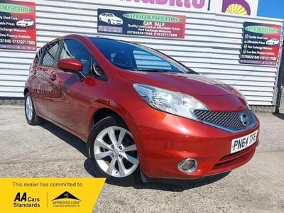 Używany Nissan Note Tekna 90 KM (66 kW) 2014 Czerwony Hatchback