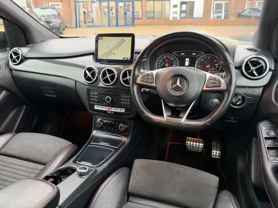 Begagnad Mercedes B200 Executive 2017 Svart Minibuss