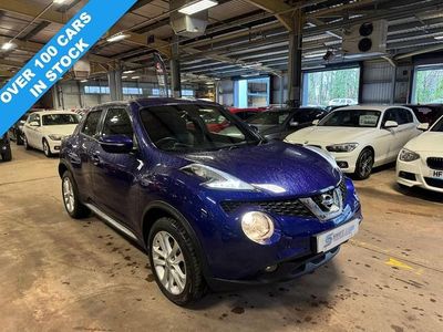 Usado Nissan Juke N-Connecta 110 HP (80 kW) 2016 Azul SUV