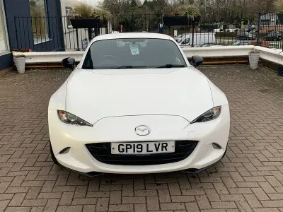 Used Mazda MX5 184 HP (135 kW) 2019 White Cabriolet