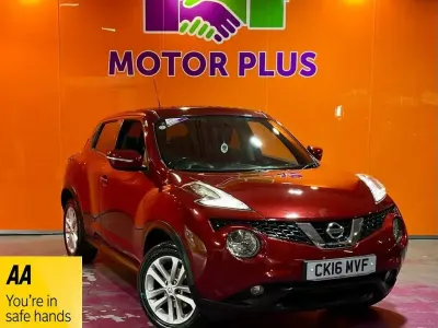 Gebraucht Nissan Juke Acenta 110 PS (80 kW) 2016 Rot SUV