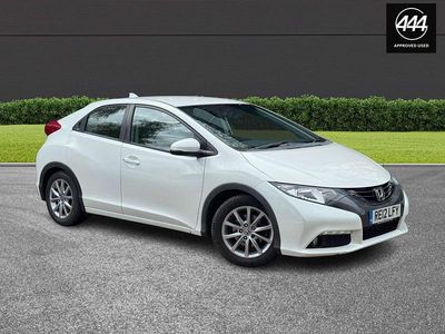 Begagnad Honda Civic ES 2012 Vit Halvkombi