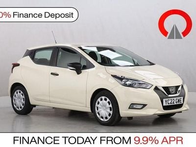 Begagnad Nissan Micra Visia 92 HK (67 kW) 2022 Vit Halvkombi