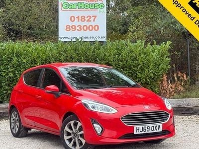 Used Ford Fiesta Titanium 120 HP (88 kW) 2019 Red Hatchback