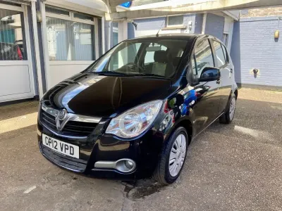 Używany Vauxhall Agila S 2012 Czarny Minivan