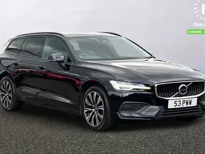 Used Volvo V60 Core 163 HP (119 kW) 2022 Black Estate