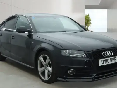 Used Audi A4 S-Line 160 HP (117 kW) 2010 Black Sedan