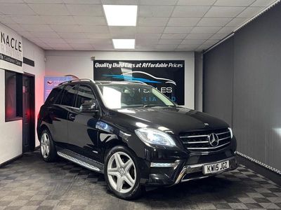 Black Used 2015 Mercedes ML250 AMG line SUV | £17,490 (A bit pricey)